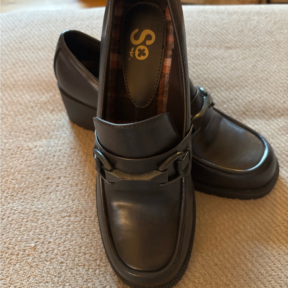 SO Brown Women's Loafers- Never Worn